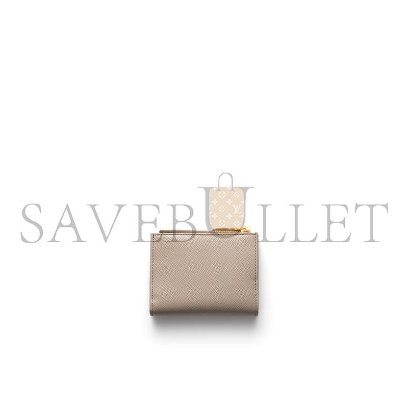 Pra*a small saffiano leather wallet 1ml050 (11.5*8.5cm)